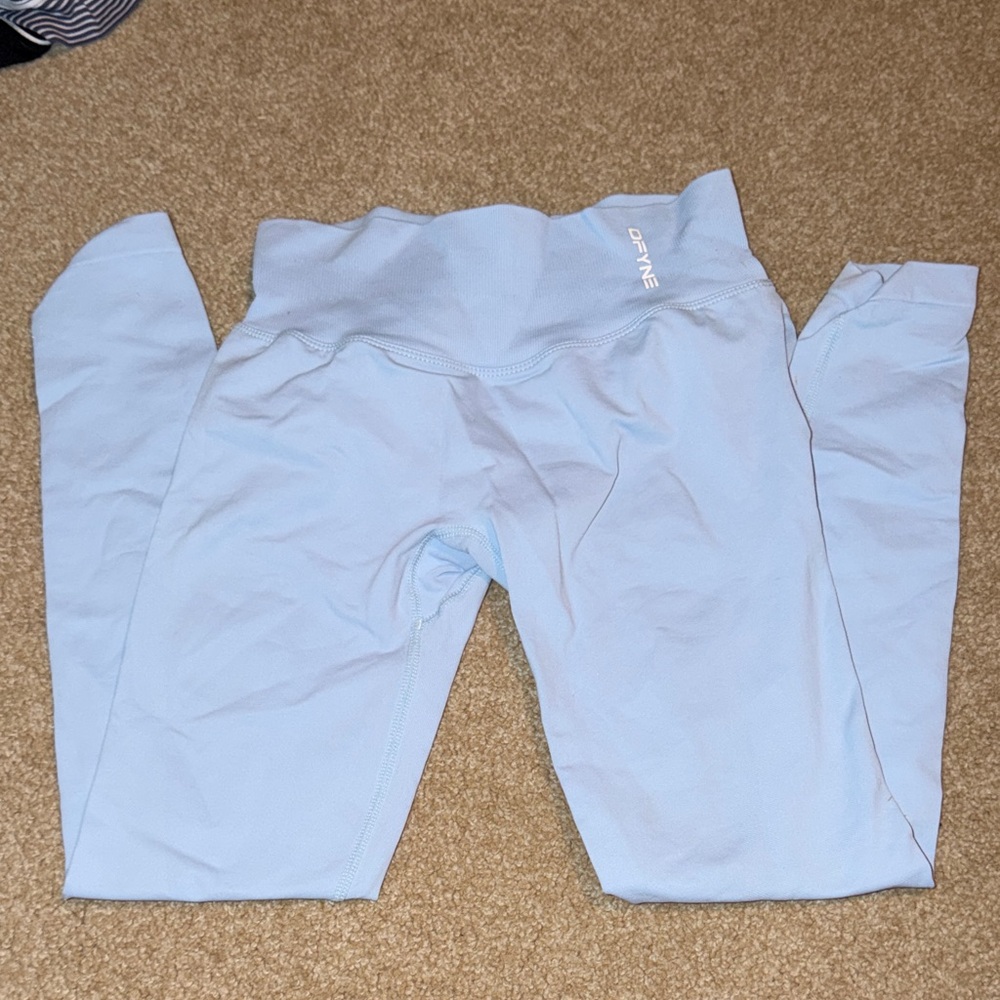 DFYNE Impact Leggings Sky Blue